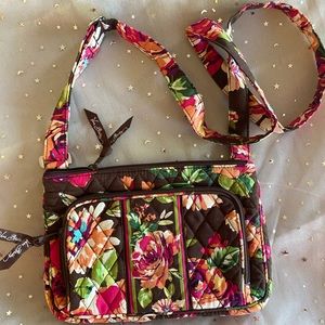 Cute Brown shoulder Vera Bradley bag